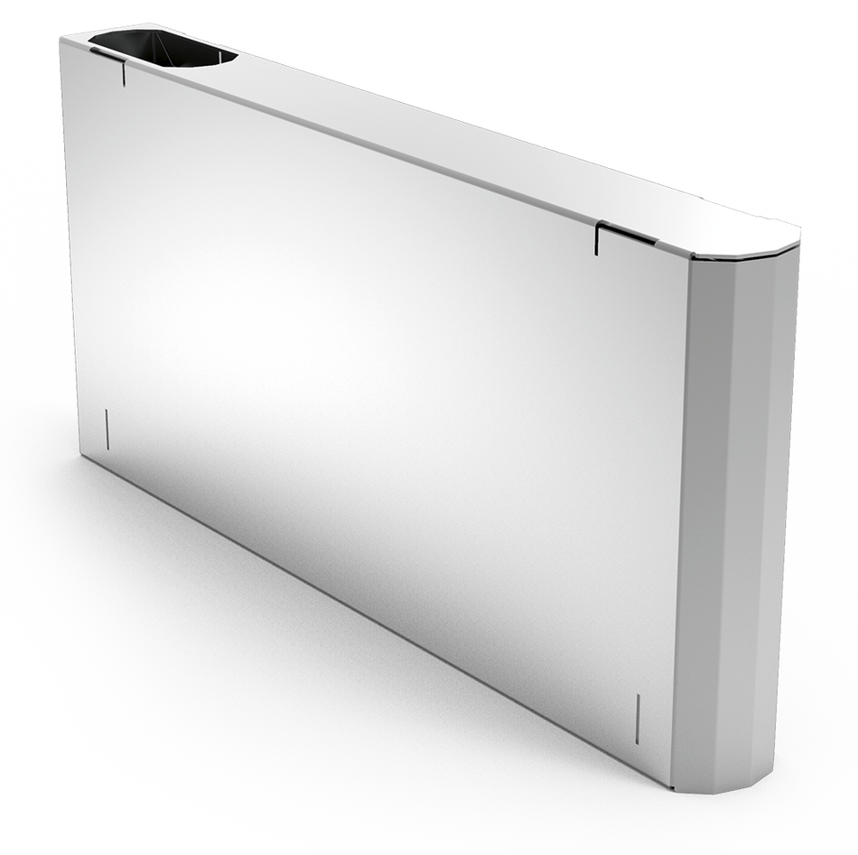 Wall-side leg for stainless steel shelving Imagine ©
