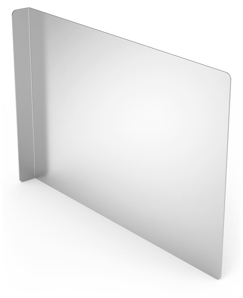 Dosseret postiche latéral réversible anti-éclaboussures