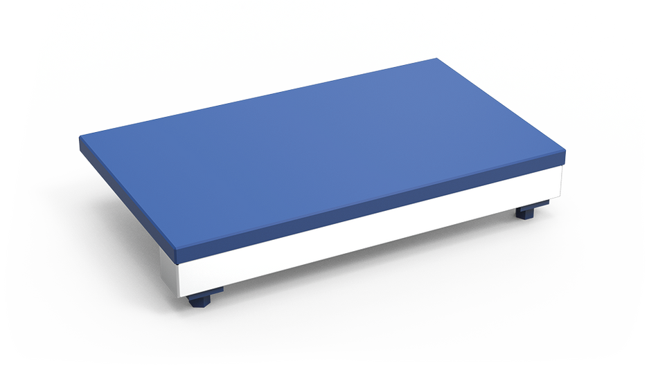 Plaque de découpe en polyéthylène pour étal à poisson