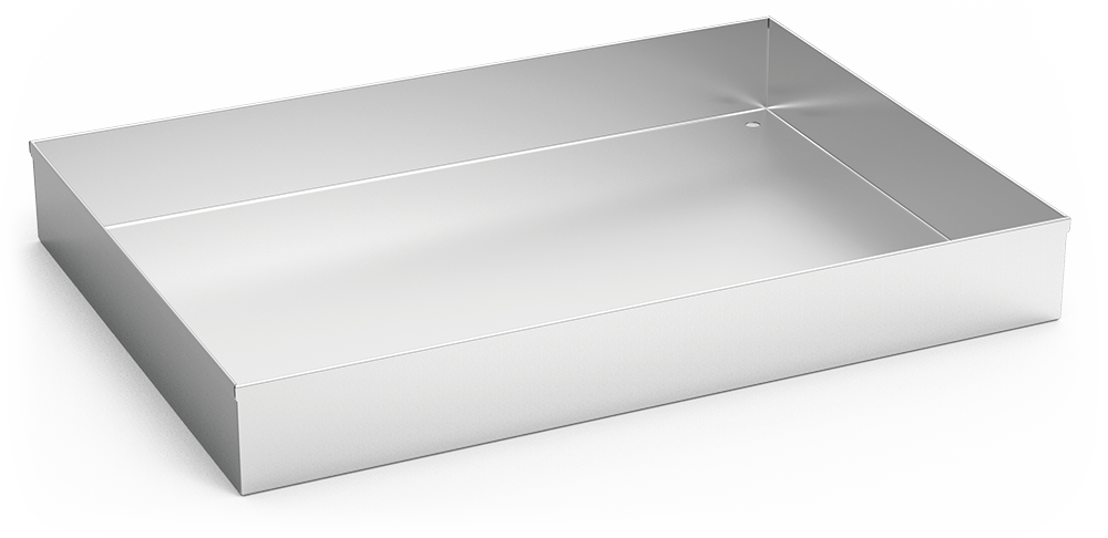 Plateau inox pour fruits de mer