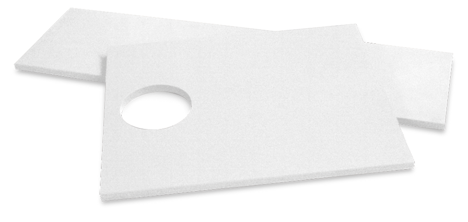 Spare fibre for table standard with hole 150 mm