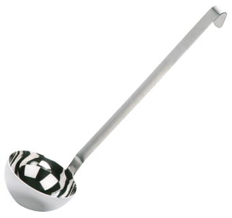 Cuillère à sauce en acier inox
