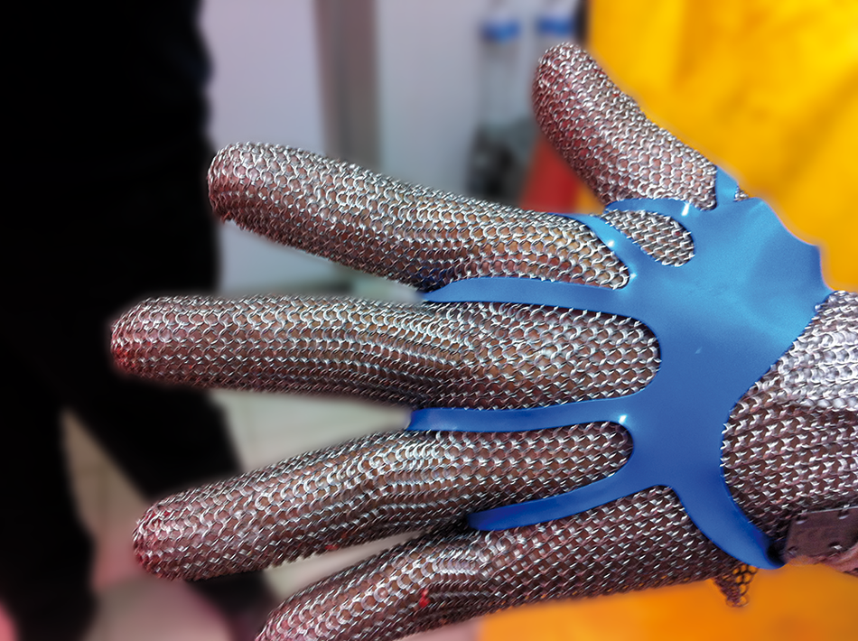 Tenseur des gants en maille inox