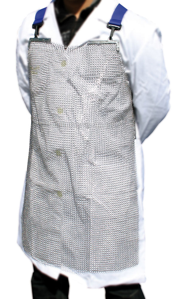 Tablier de protection en maille inox