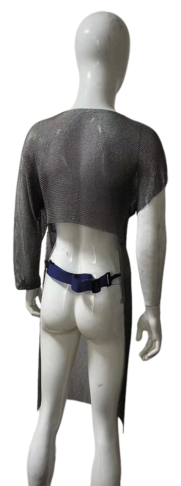 Boléro avec manche de protection en maille inox