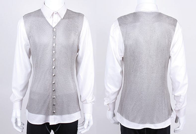 Gilet de protection en maille inox