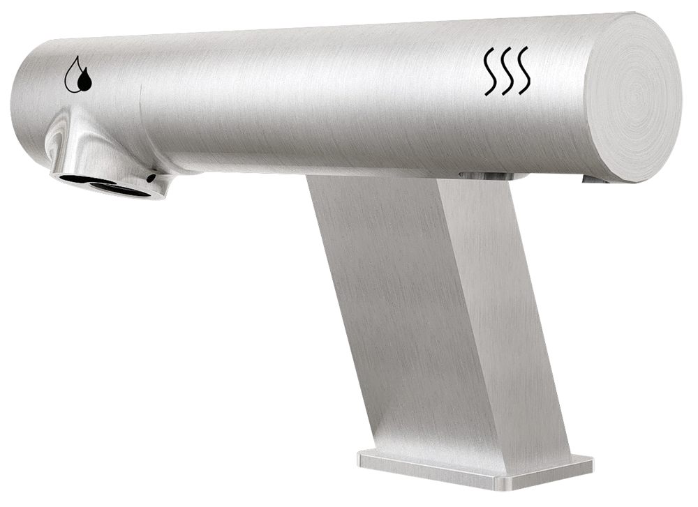 Robinet sèche-mains sur table