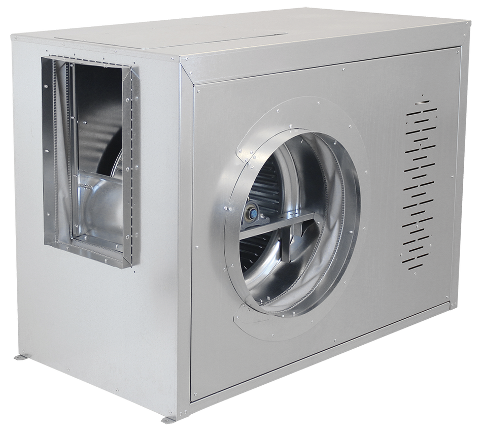 Interior extraction unit for industrial hood