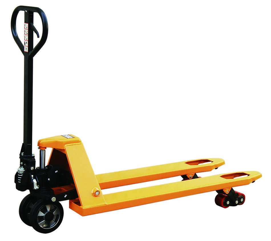 Painted pallet truck