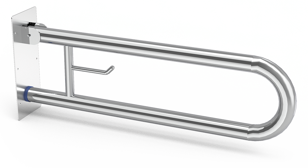 Barre d´appui inox murale verticale batt