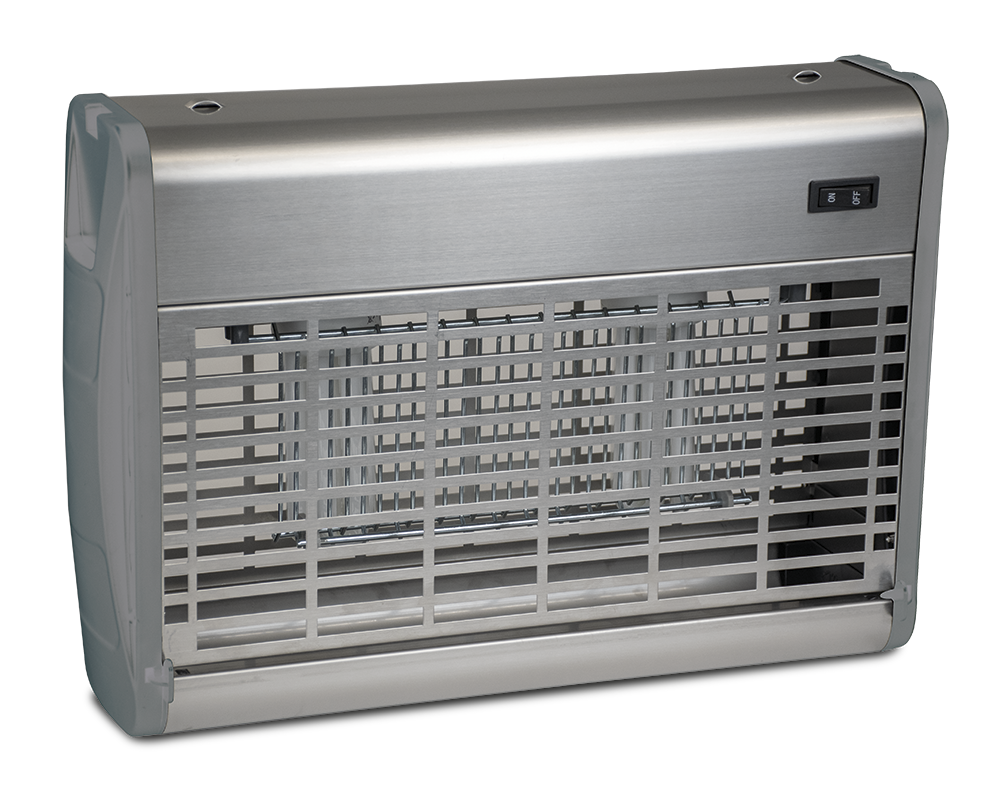 Tue mouches électrique inox à grille électrique 100 m2 sèrie UK-100 LED (remplace 485846)
