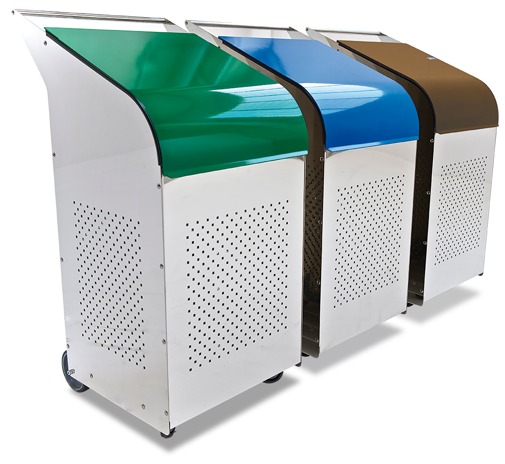 Poubelle professionnelle de recyclage