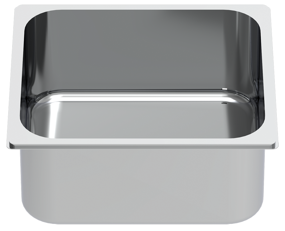 Bac gastro inox 2/3 (354x325 mm)