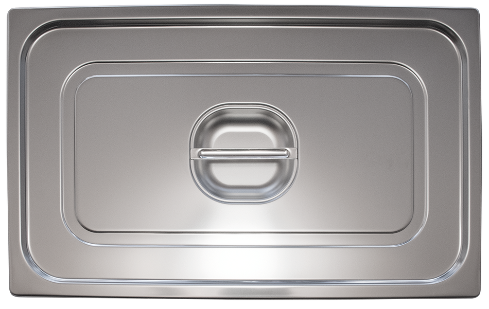 Couvercle inox pour bac gastronorme 1/1