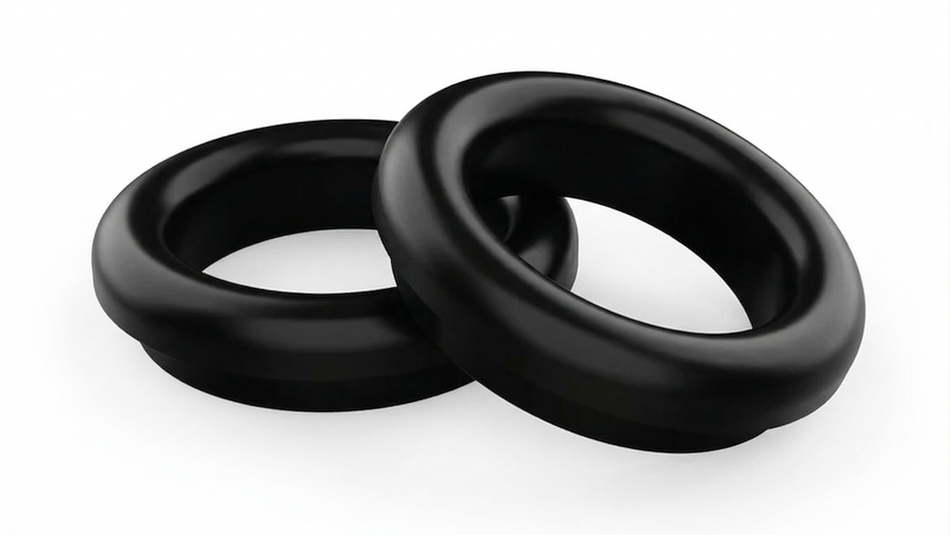 Caoutchouc noir pour trou vide ordures en packs