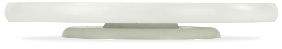 Polyethylene rotating plate