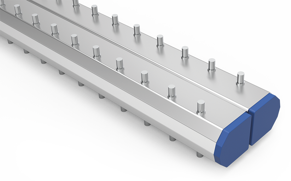 Montant vertical pour rayonnage inox Imagine ©
