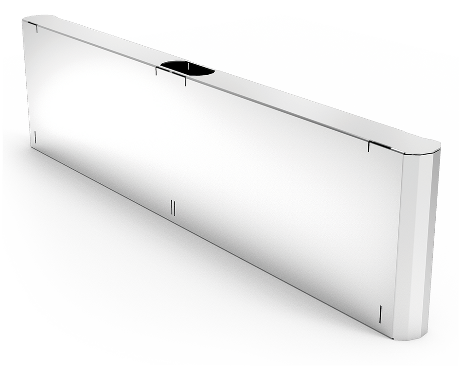 Pied central pour rayonnage inox Imagine ©