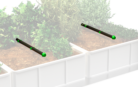 Kit d'irrigation en option pour étagère de potager urbain