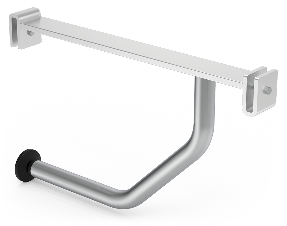 Adjustable bracket for displaying ham carving