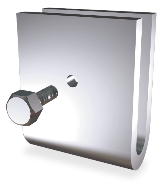 Um inox simples para barra plana 