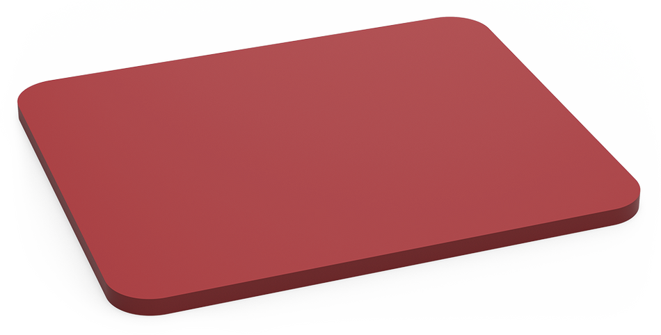 Pièce de rechange pour planche à découper avec surface de coupe interchangeable rouge