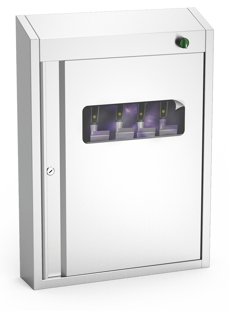 Armoire de stérilisation de couteaux U.V