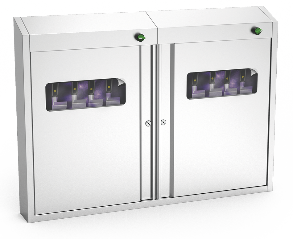 Armoire de stérilisation de couteaux U.V