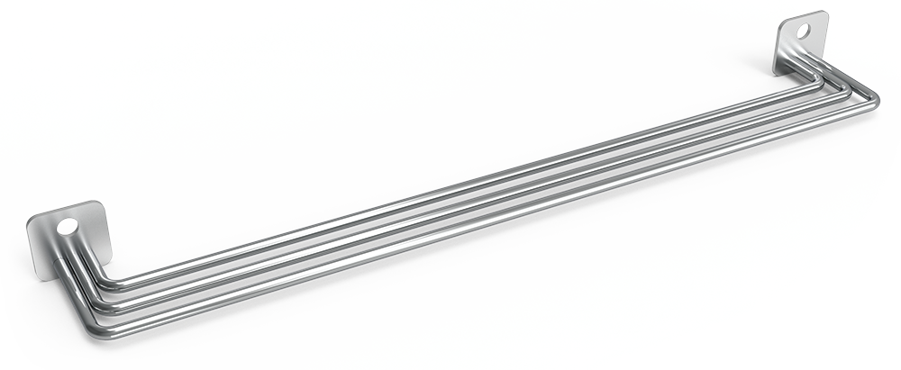 Porte couteaux inox pour adosser au bill