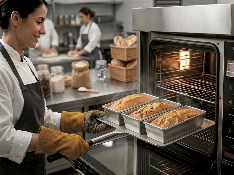 Moule à cake en acier inoxydable pour four - moule rectangulaire