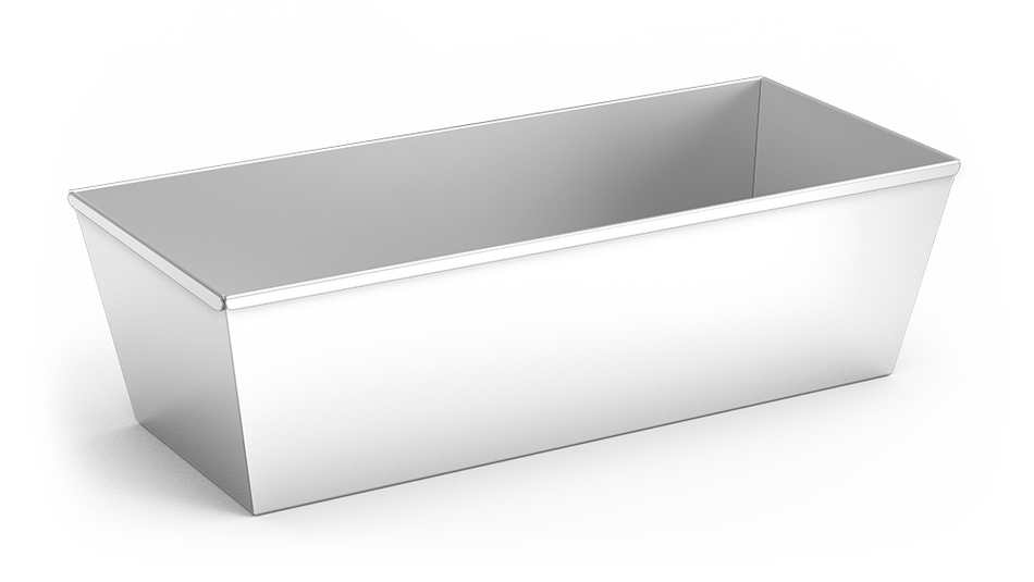 Moule à cake en acier inoxydable pour four - moule rectangulaire