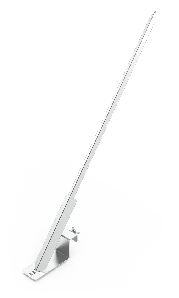 Épée pour brochettes en acier inoxydable renforcé