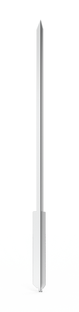 Épée pour brochettes en acier inoxydable renforcé