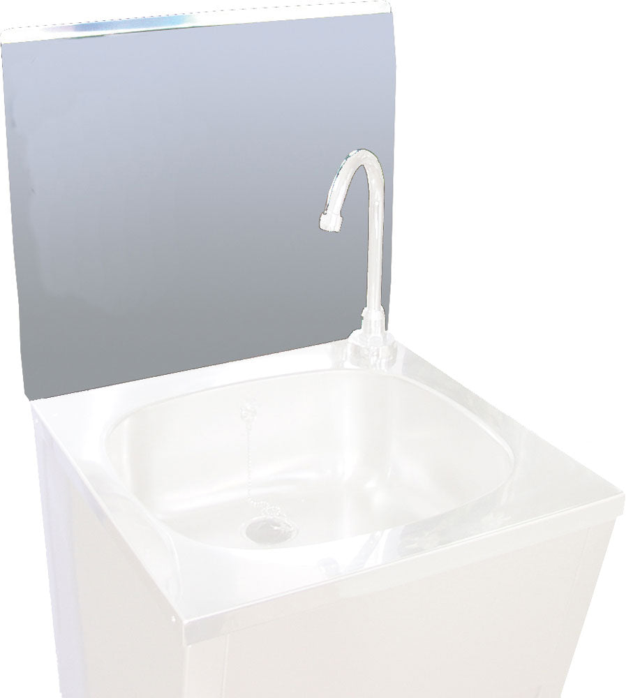 Dosseret inox amovible pour accoupler au