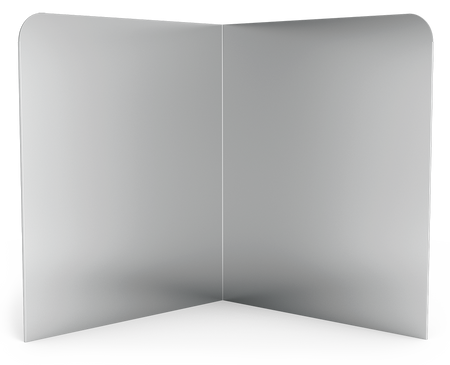 Dosseret inox d´angle
