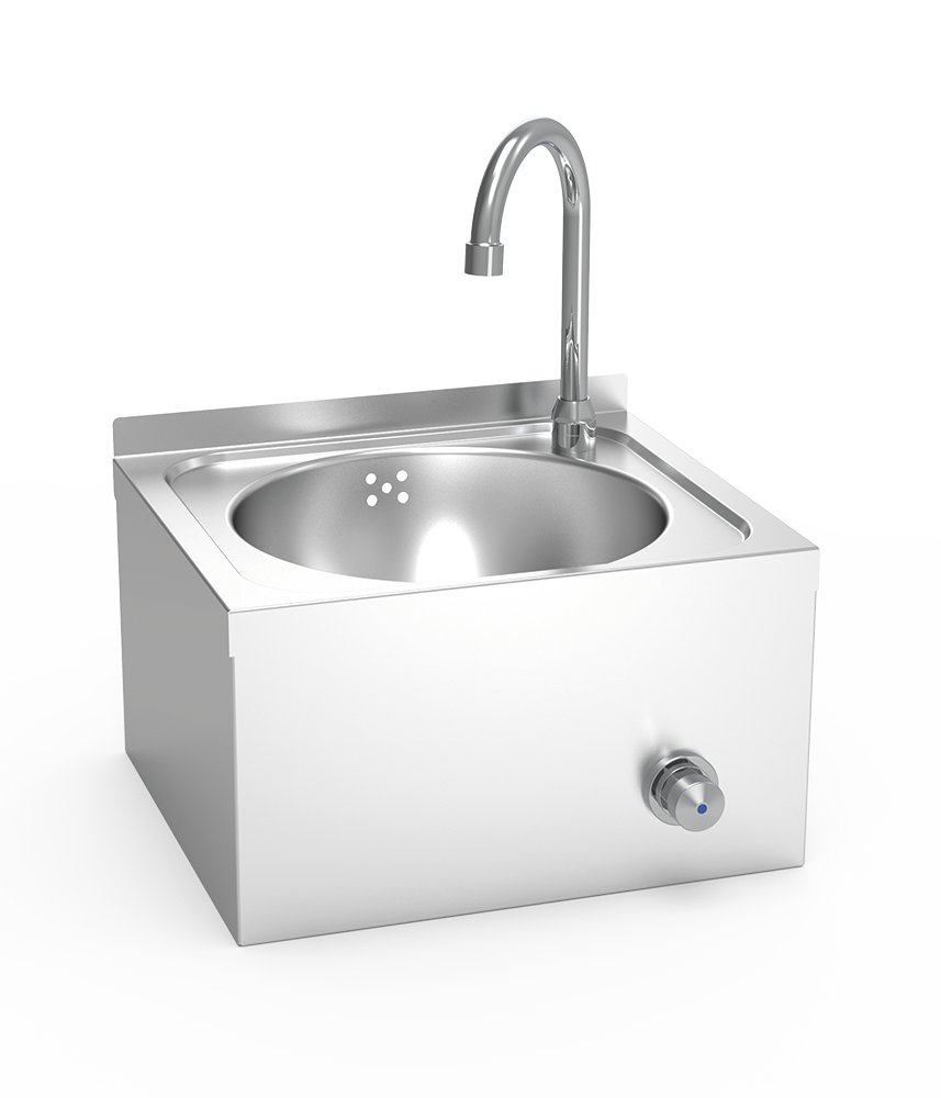 Lave-mains mural XS en inox 061422 – Packs de 2, 8, 18, 52 ou 104 unités pour distributeurs