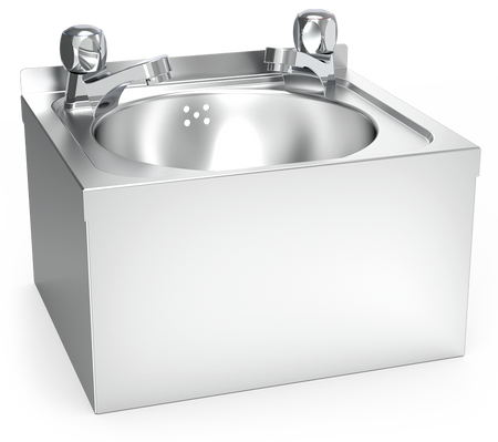 Lavabo inox 2 robinets XS très petit 