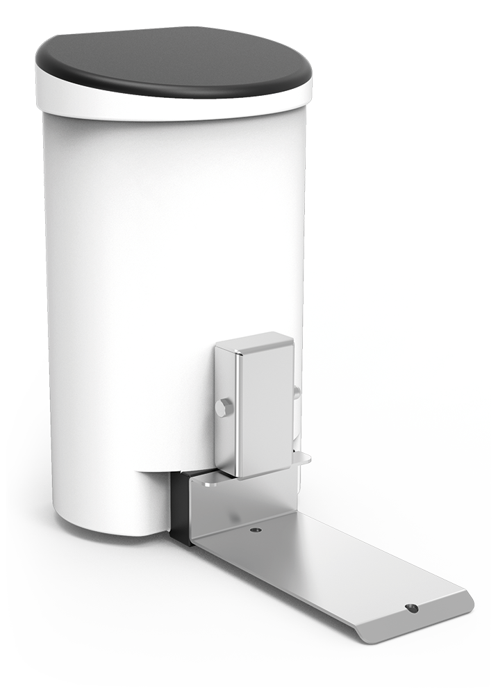 Distributeur de savon et gel hydroalcoolique à coude