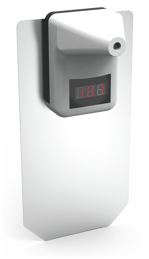 Thermomètre infrarouge avec adaptateur pour colonne