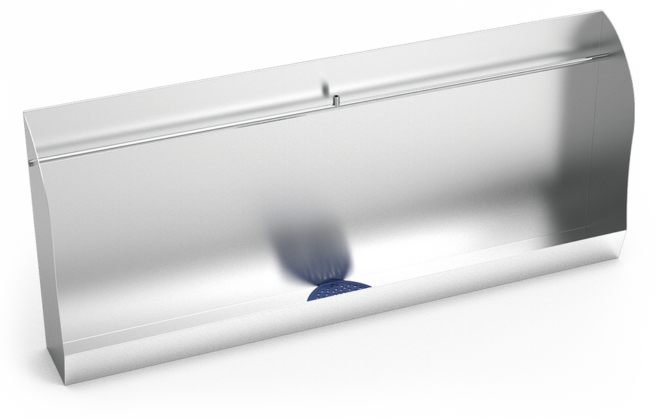 Urinoir inox triple