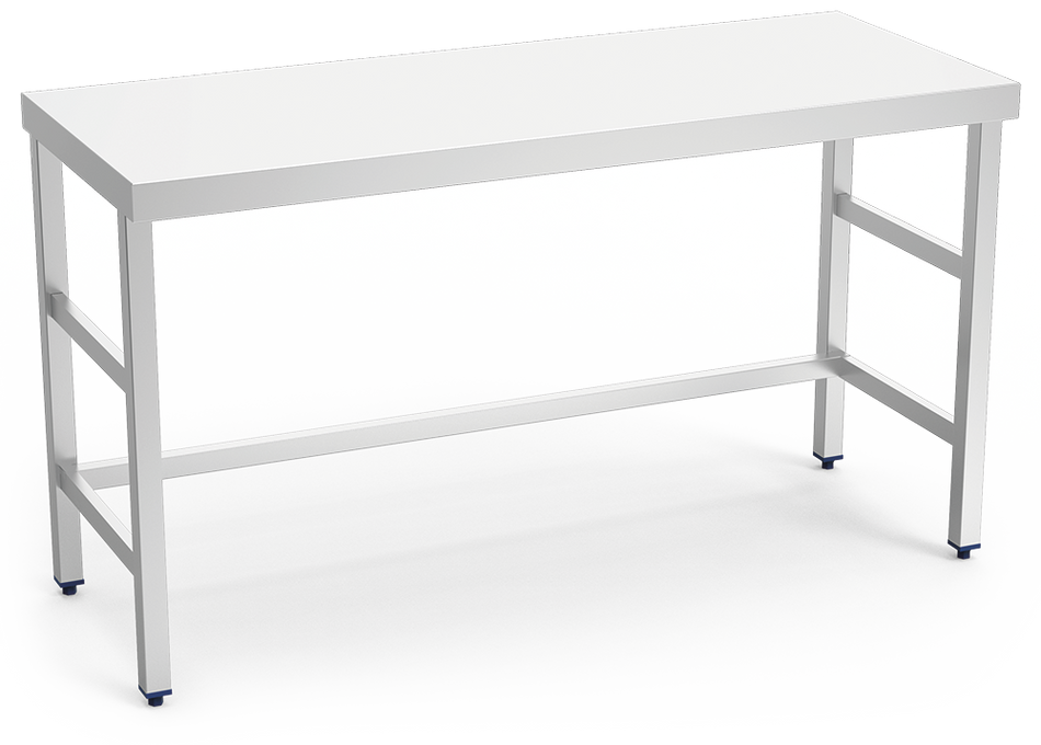 Table inox centrale