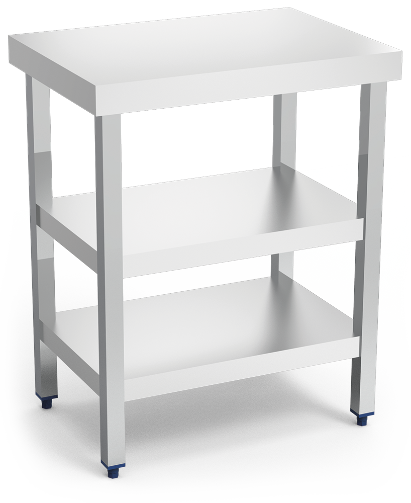 Table inox 2 étagères spéciale trancheus