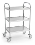 Table / chariot auxiliaire multifonctionnel pour instruments ou service à roulettes
