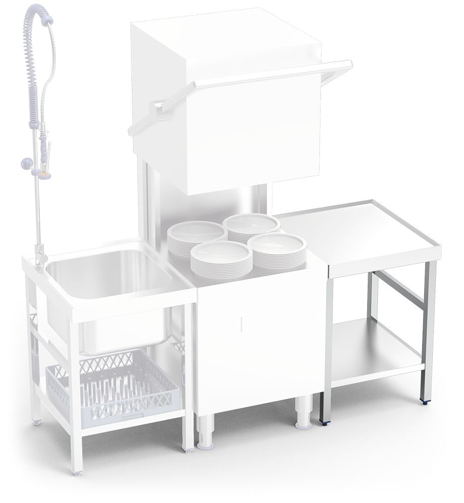 Table de sortie pour lave-vaisselle