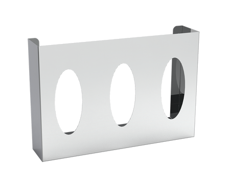 Dispensateur pour 3 boîtes de tissues, essuie-mains, gants, etc