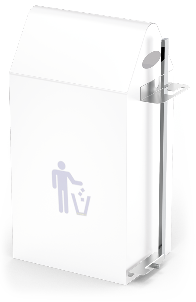 Pédale optionel pour poubelle inox 08060