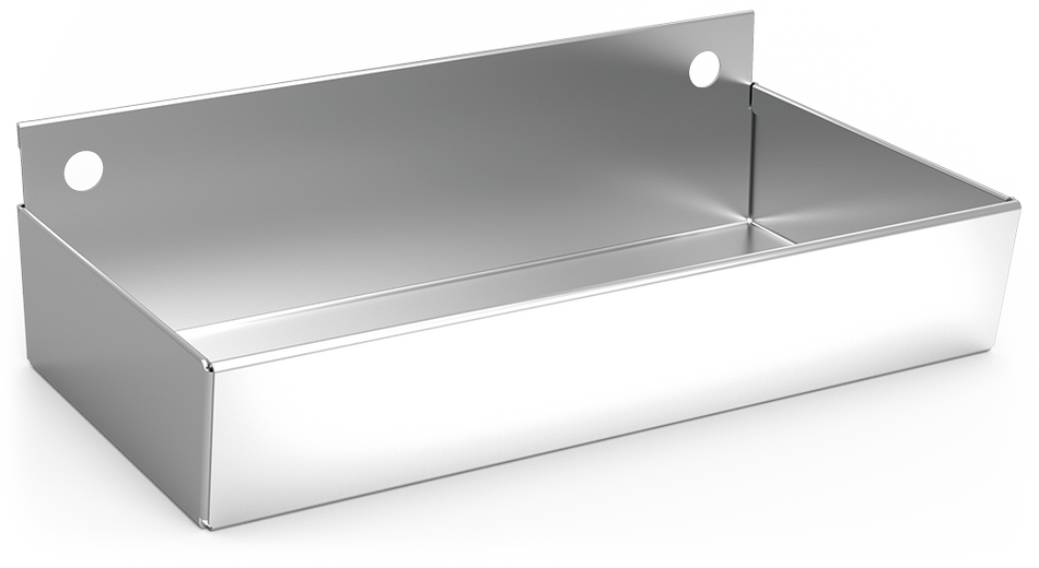 Cendrier inox mural modèle XS