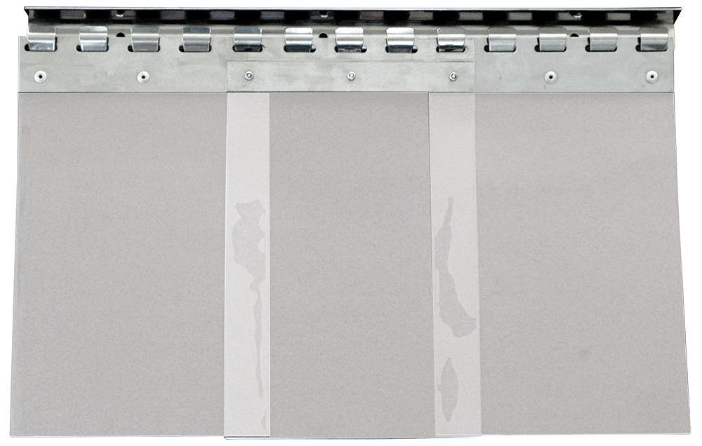 Rideau à lanières PVC souple