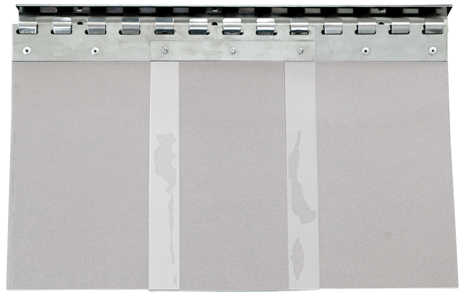 Rideau à lanières PVC souple
