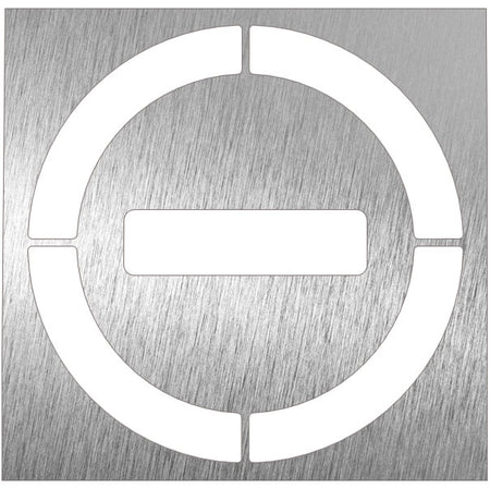 Pictogramme inox - Interdit